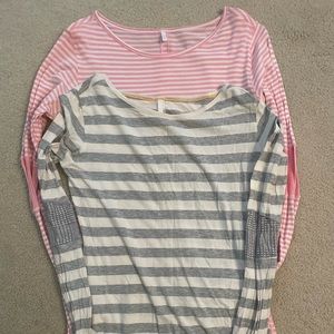 LULULEMON LONG SLEEVE SHIRTS